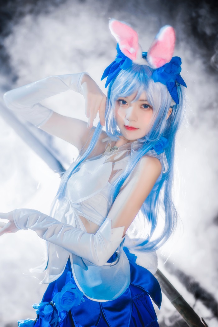 萝利风COS 桜桃喵 – 花间舞cos