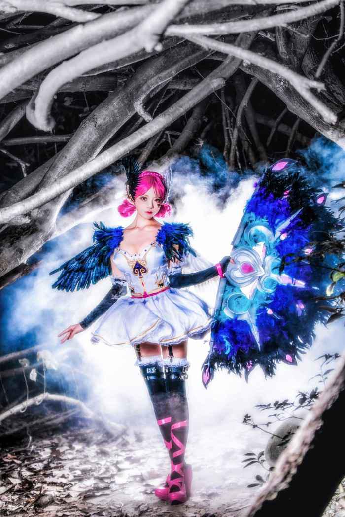 萝利风COS 桜桃喵 – 小乔天鹅之梦