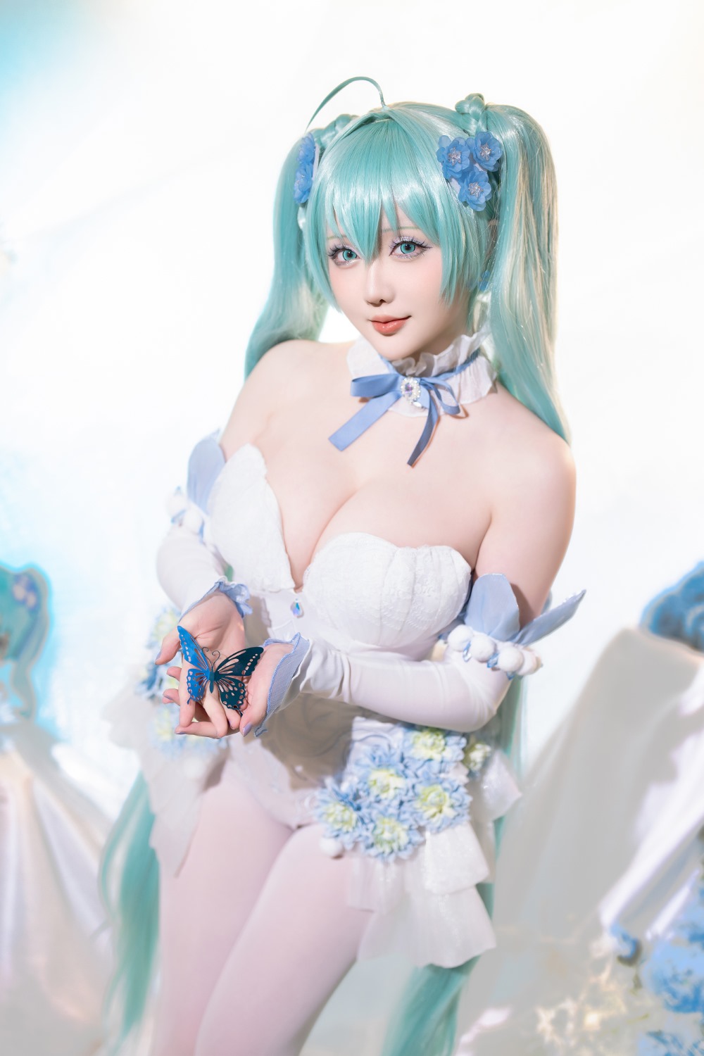 星之迟迟 24年02月计划A 初音未来-粉蝶花精灵