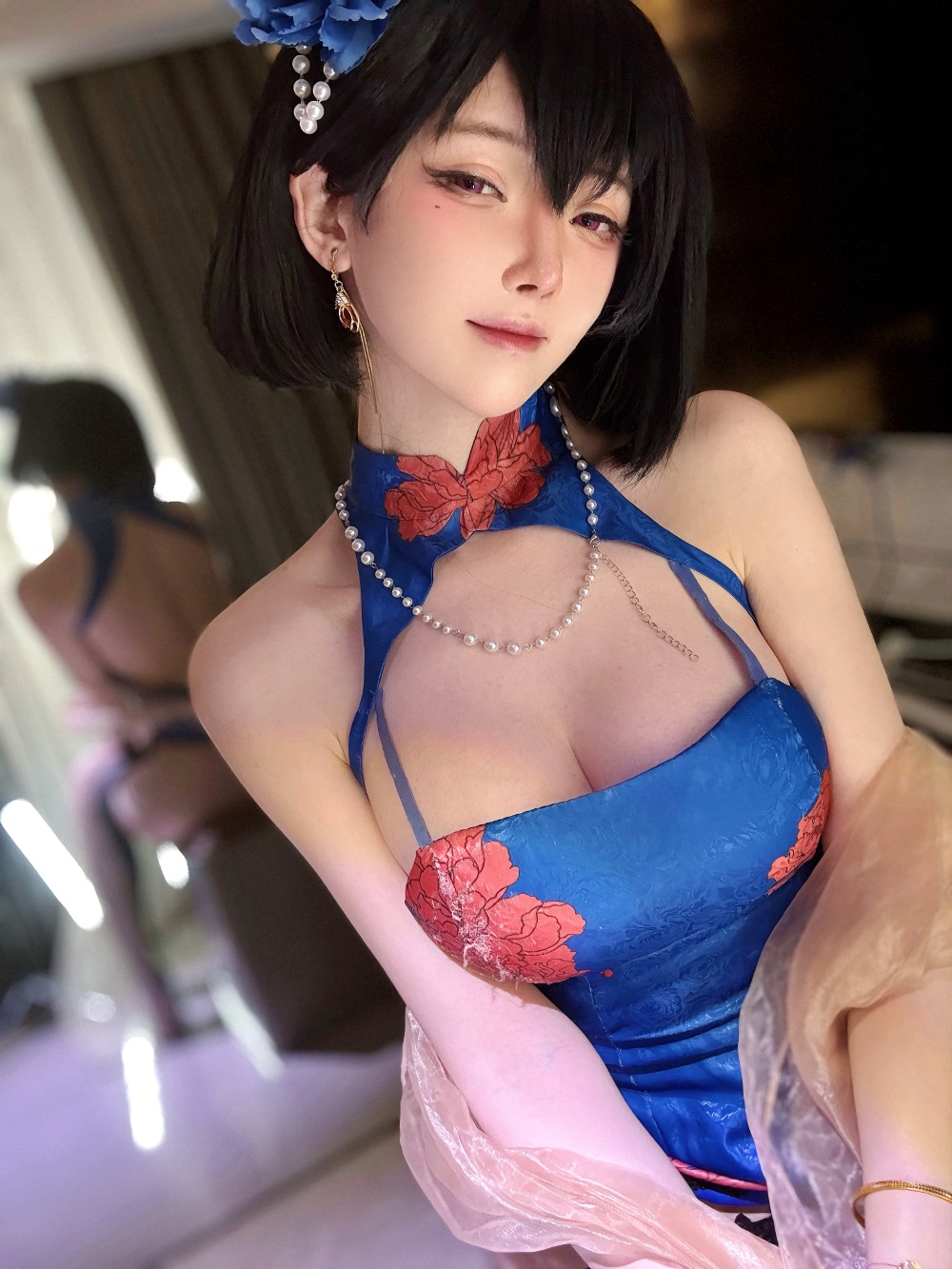 一小央泽 碧蓝航线 建武 旗袍