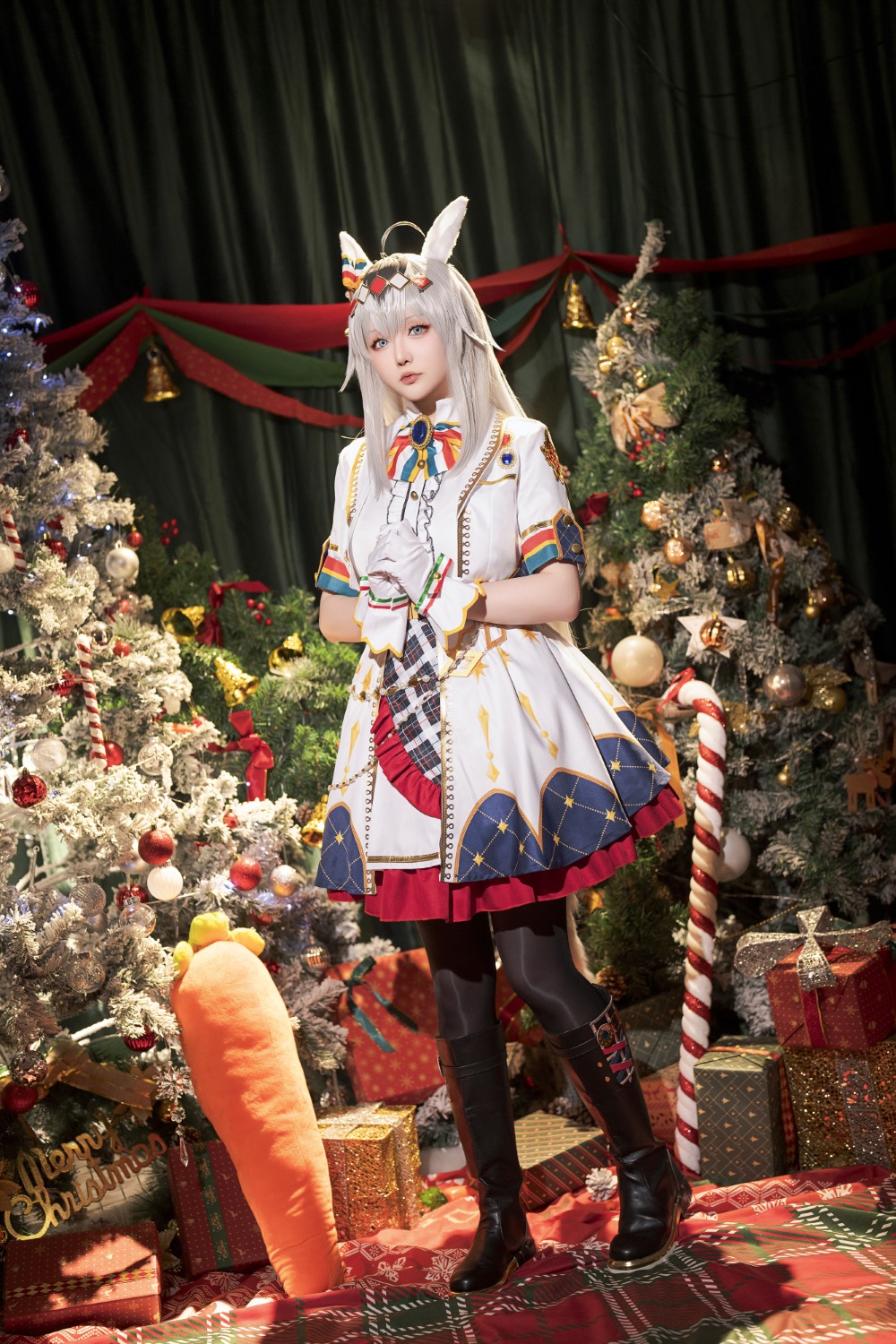 星之迟迟 23年12月计划赠品 赛马娘 小栗帽 圣诞衣装