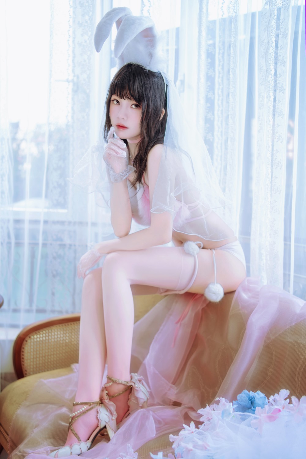 Coser@桜桃喵 花嫁兔