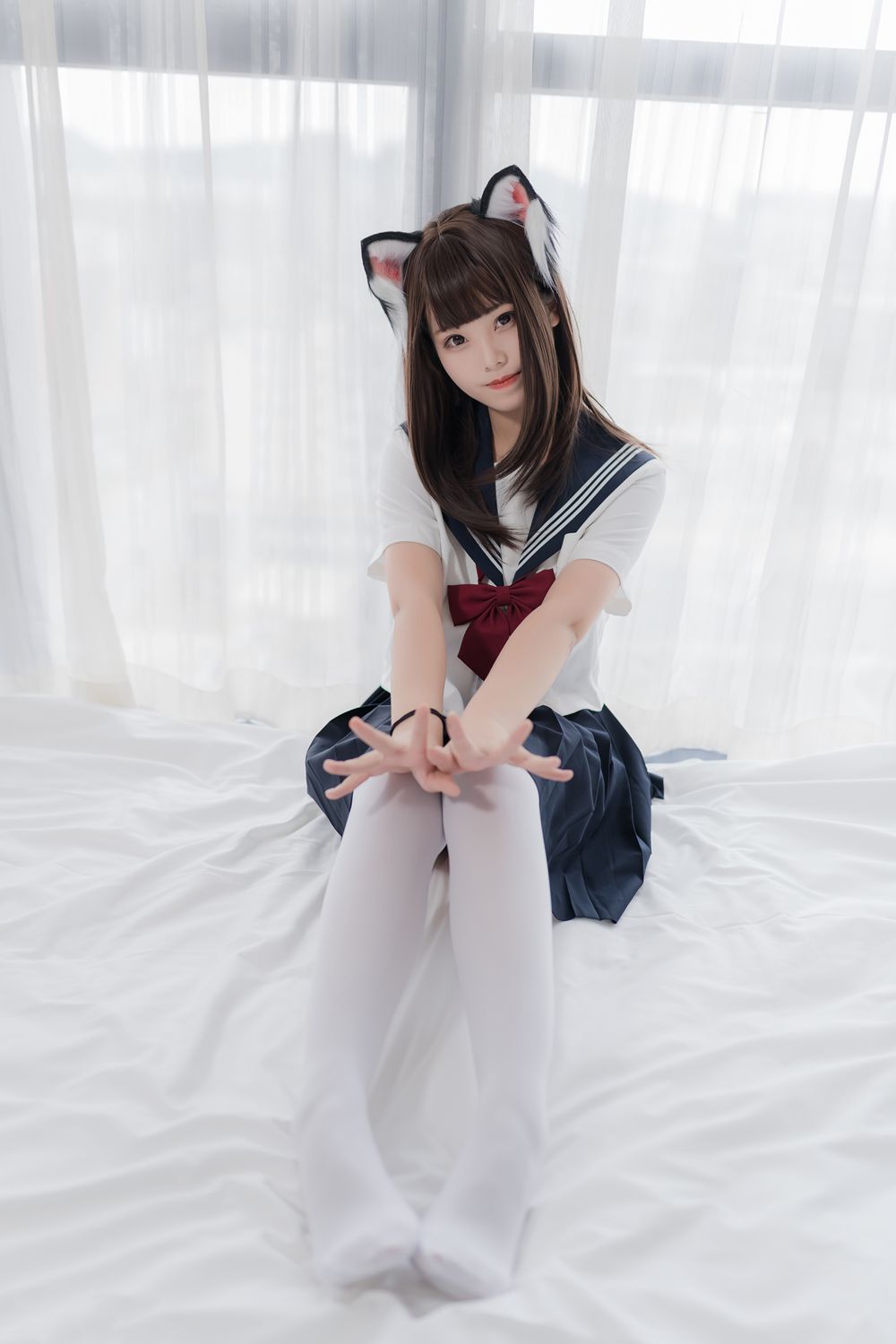 蜜汁猫裘 猫耳JK