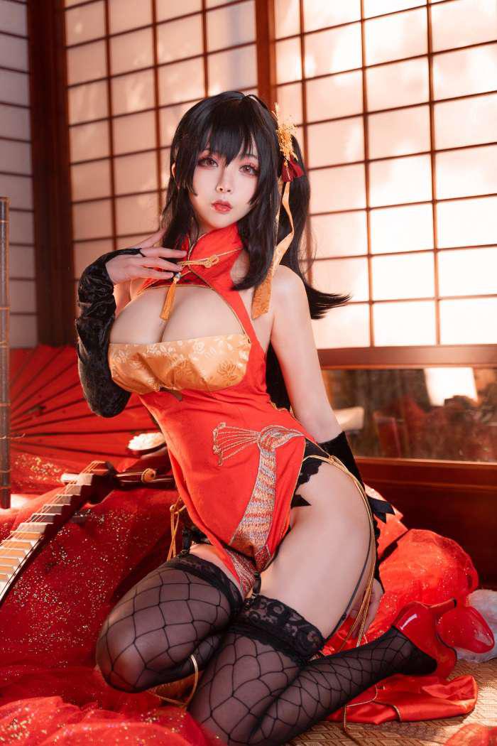 rioko凉凉子 大凤旗袍