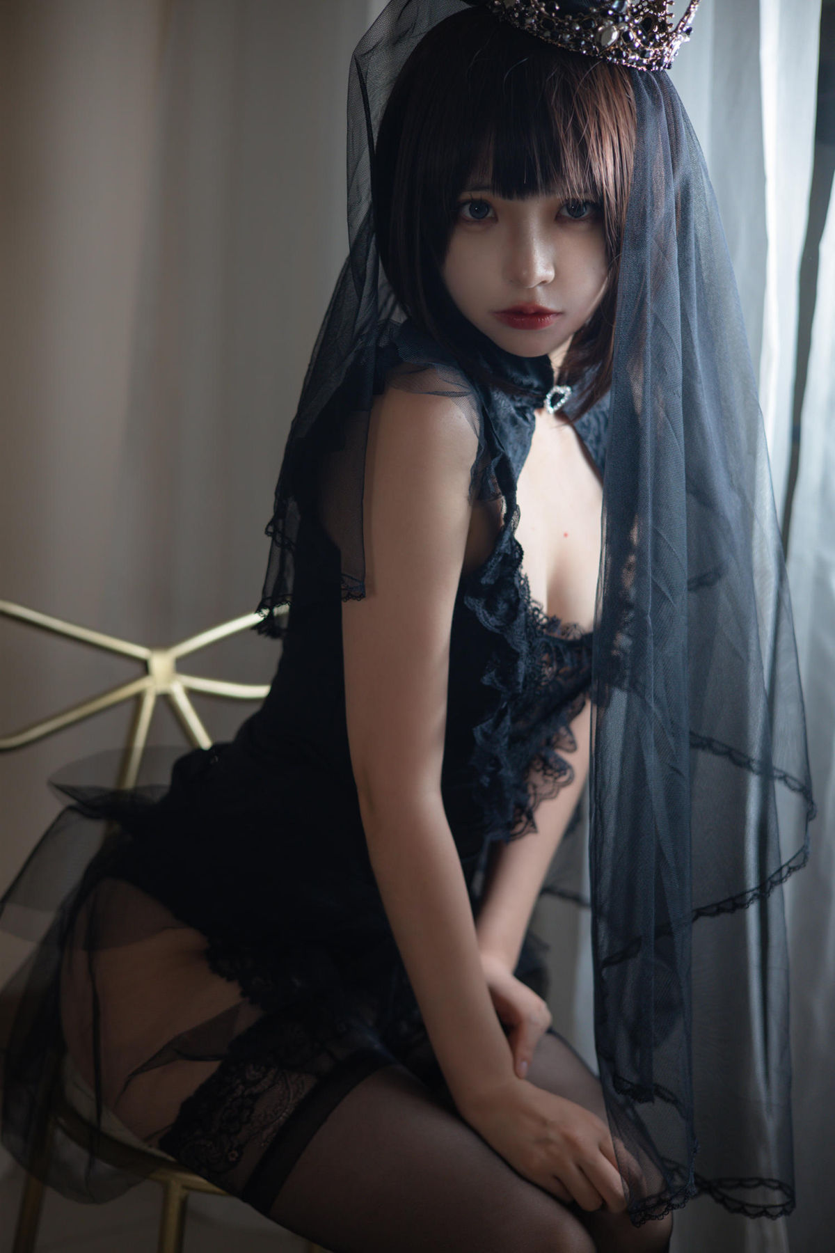 疯猫ss 黑色婚纱
