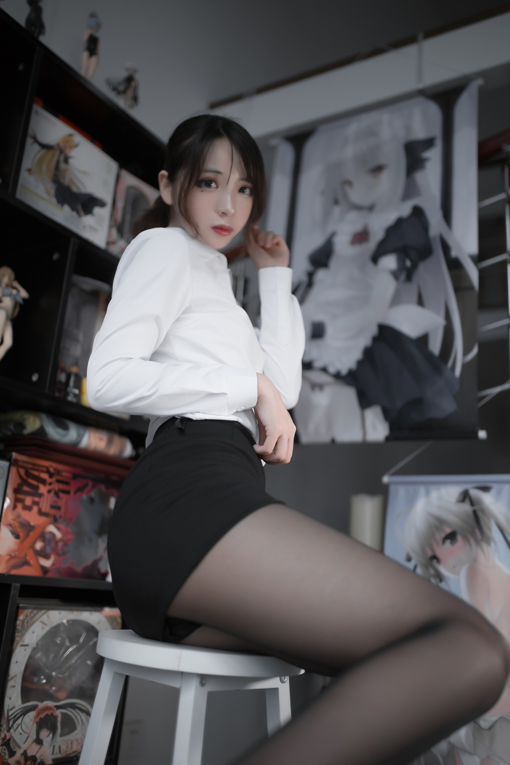 疯猫ss 职业装