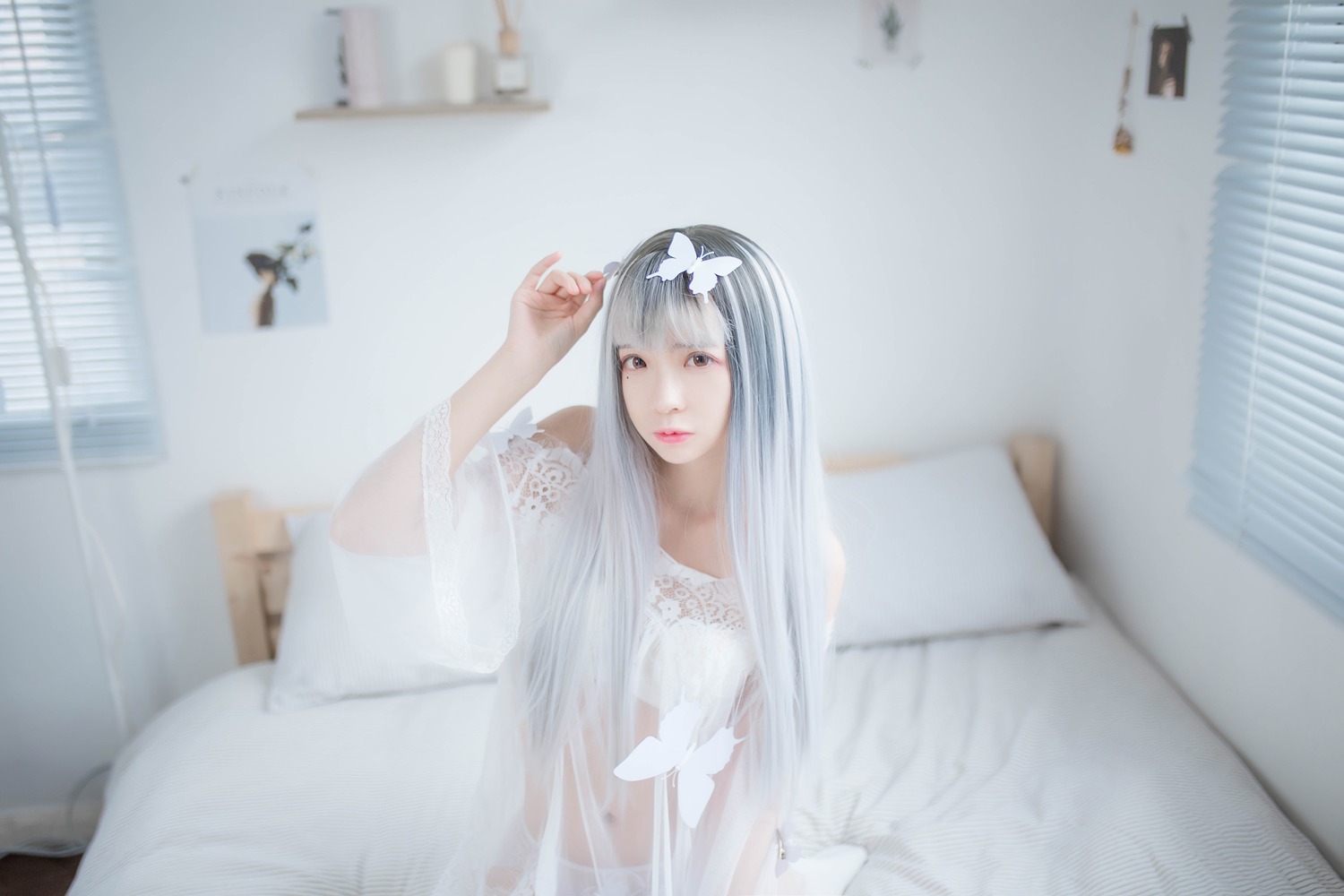 疯猫ss 白纱