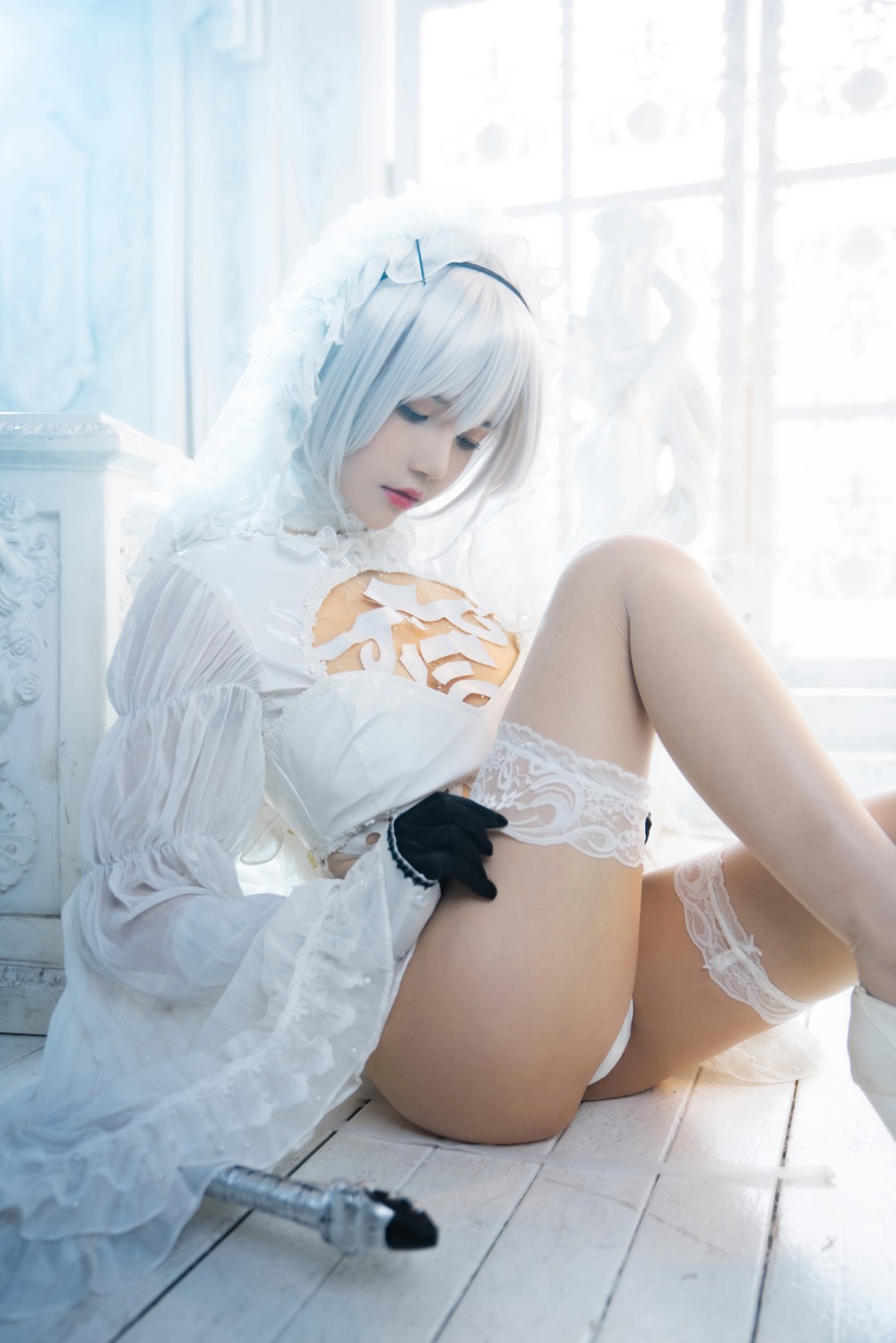 Coser@桜桃喵 2b花嫁