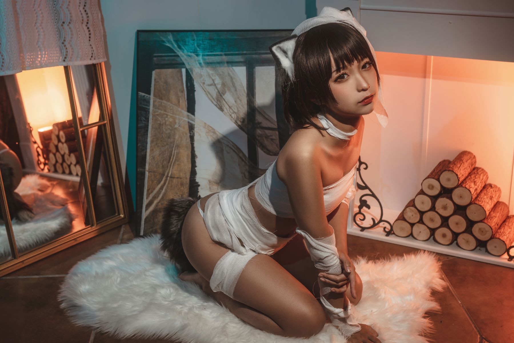 蠢沫沫 绷带猫