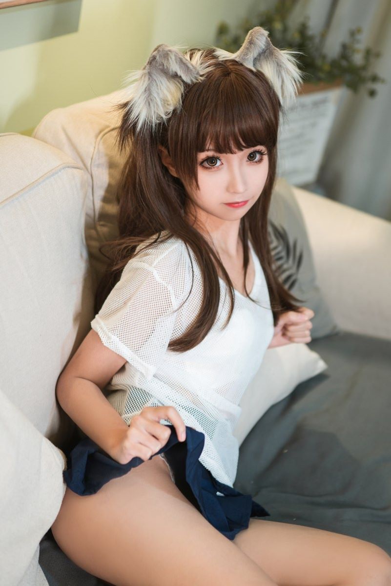 蠢沫沫 短裙猫耳