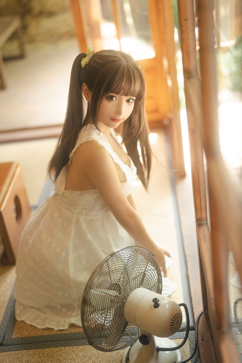 蠢沫沫 白吊带
