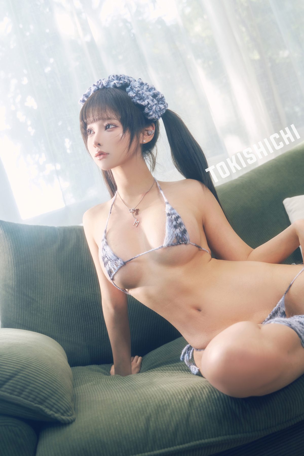 蠢沫沫 白虎比基尼
