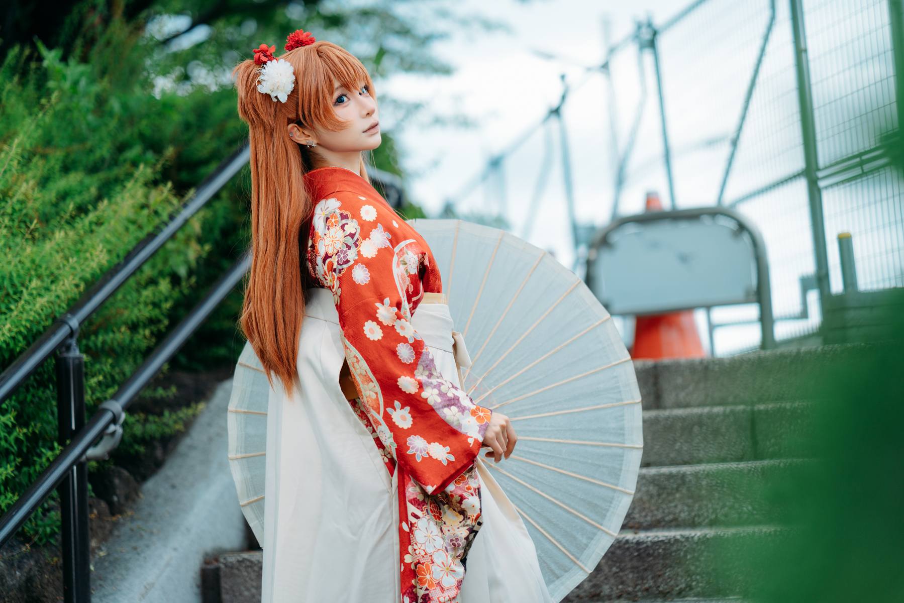 蠢沫沫 EVA明日香和服