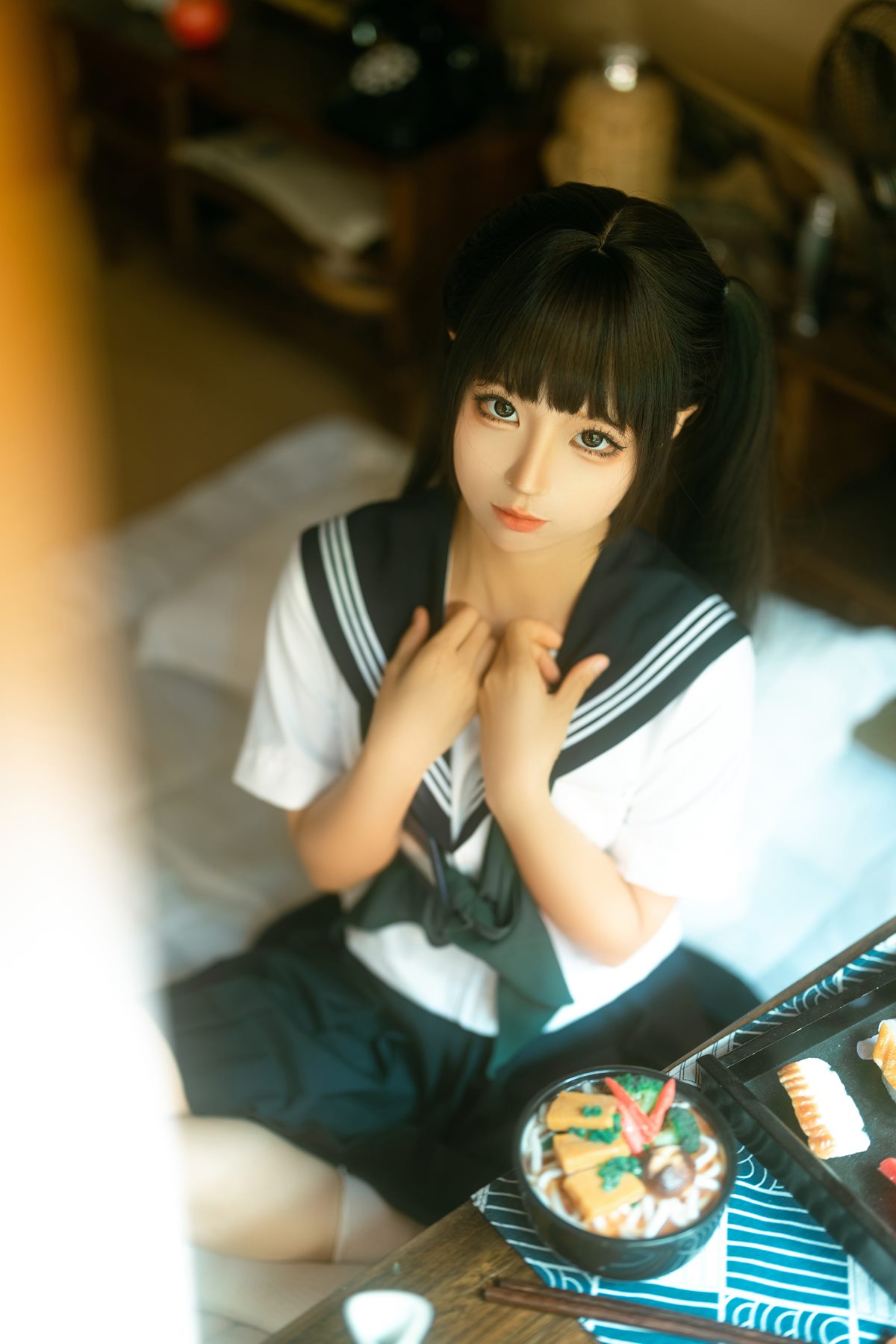 蠢沫沫 居家学妹