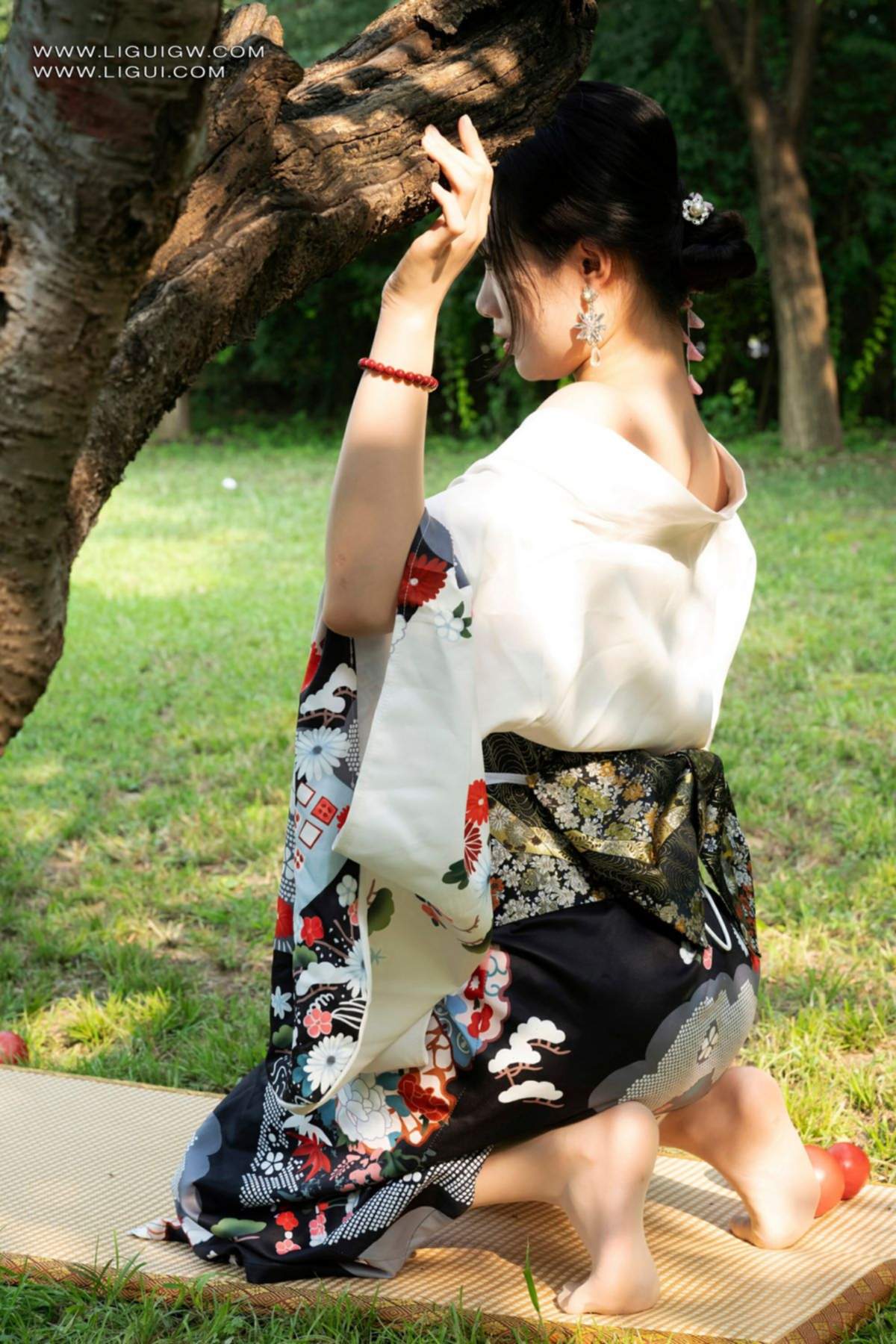 [Ligui丽柜] 2026.05.29 和风夏韵·丝腿魅影 Qingqing