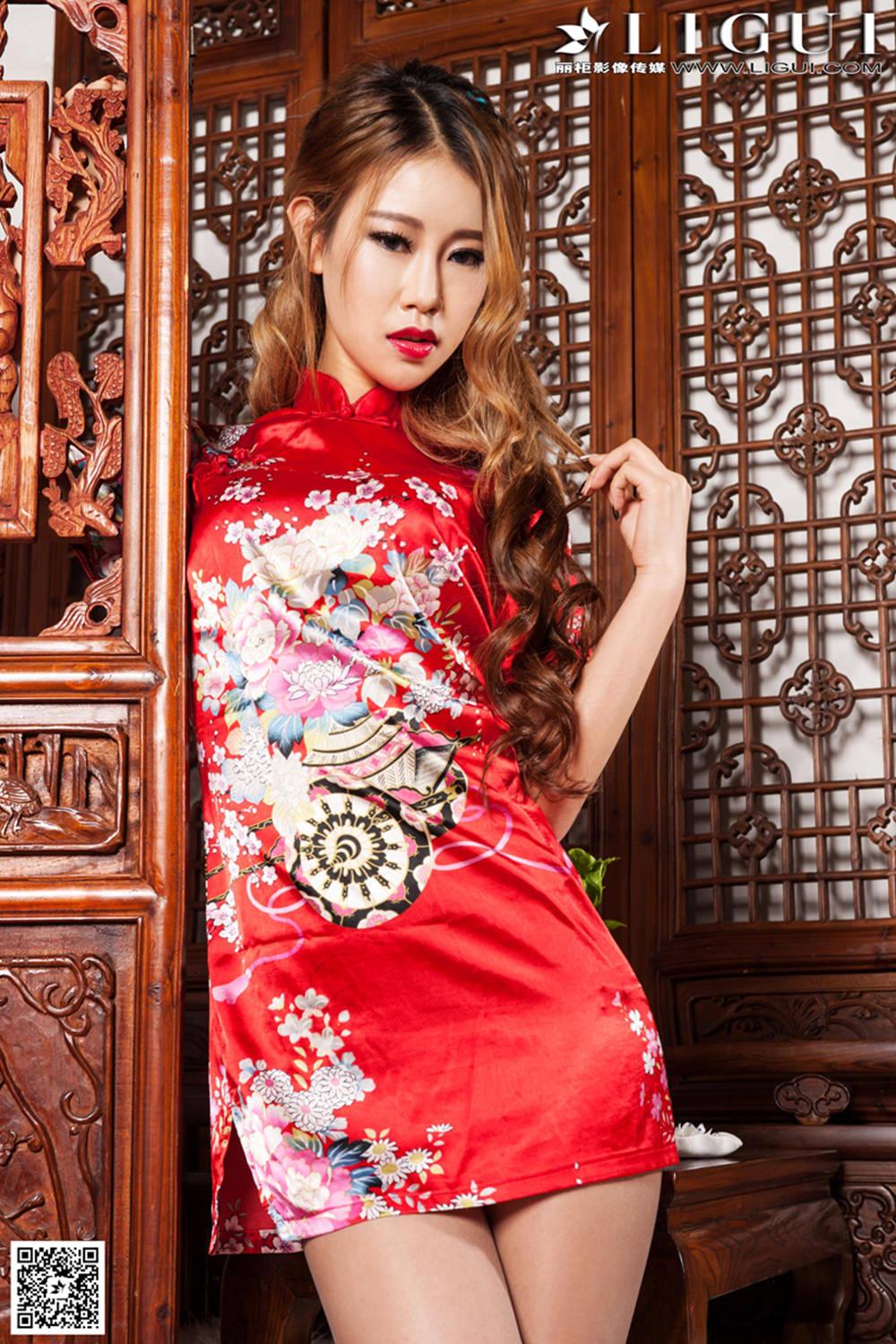 [Ligui丽柜] 2015.01.01 网络丽人 Model 语寒