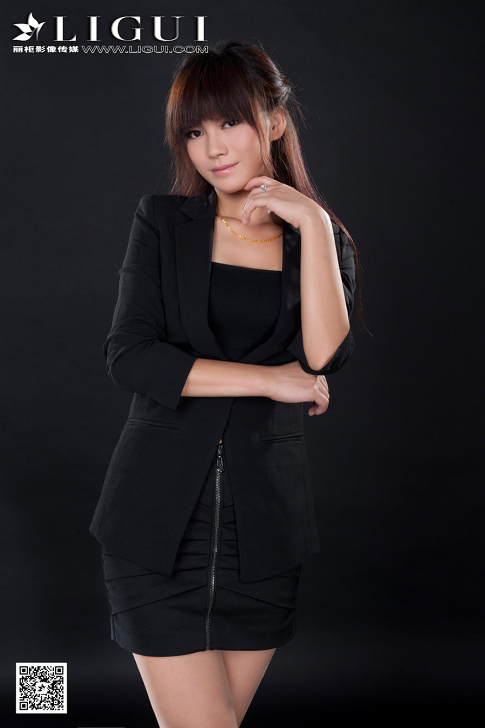 [Ligui丽柜] 2016.05.26 网络丽人 Model 晴晴