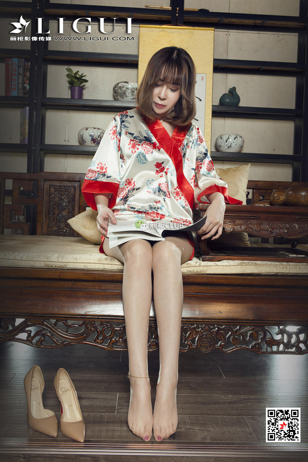 [Ligui丽柜] 2018.04.05 网络丽人 Model Vicky
