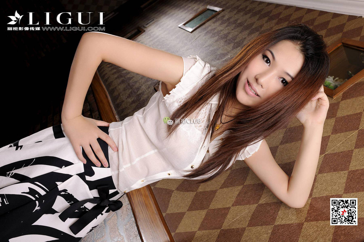 [Ligui丽柜] 2018.04.25 网络丽人 Model 文静