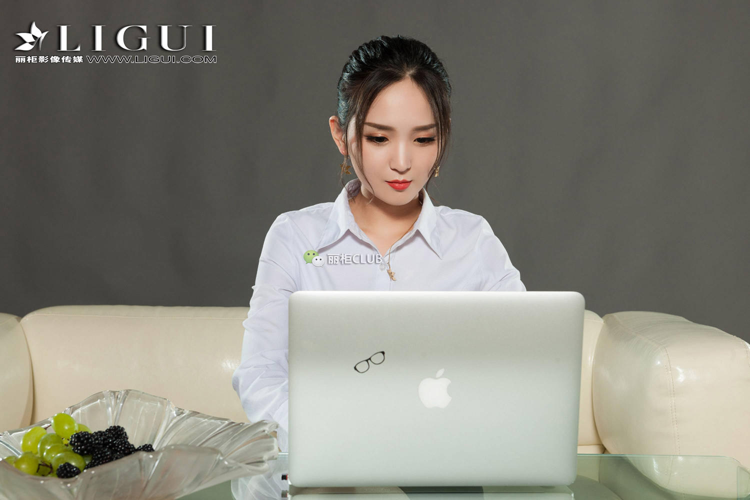 [Ligui丽柜] 2018.08.08 网络丽人 Model 小戈&雪糕
