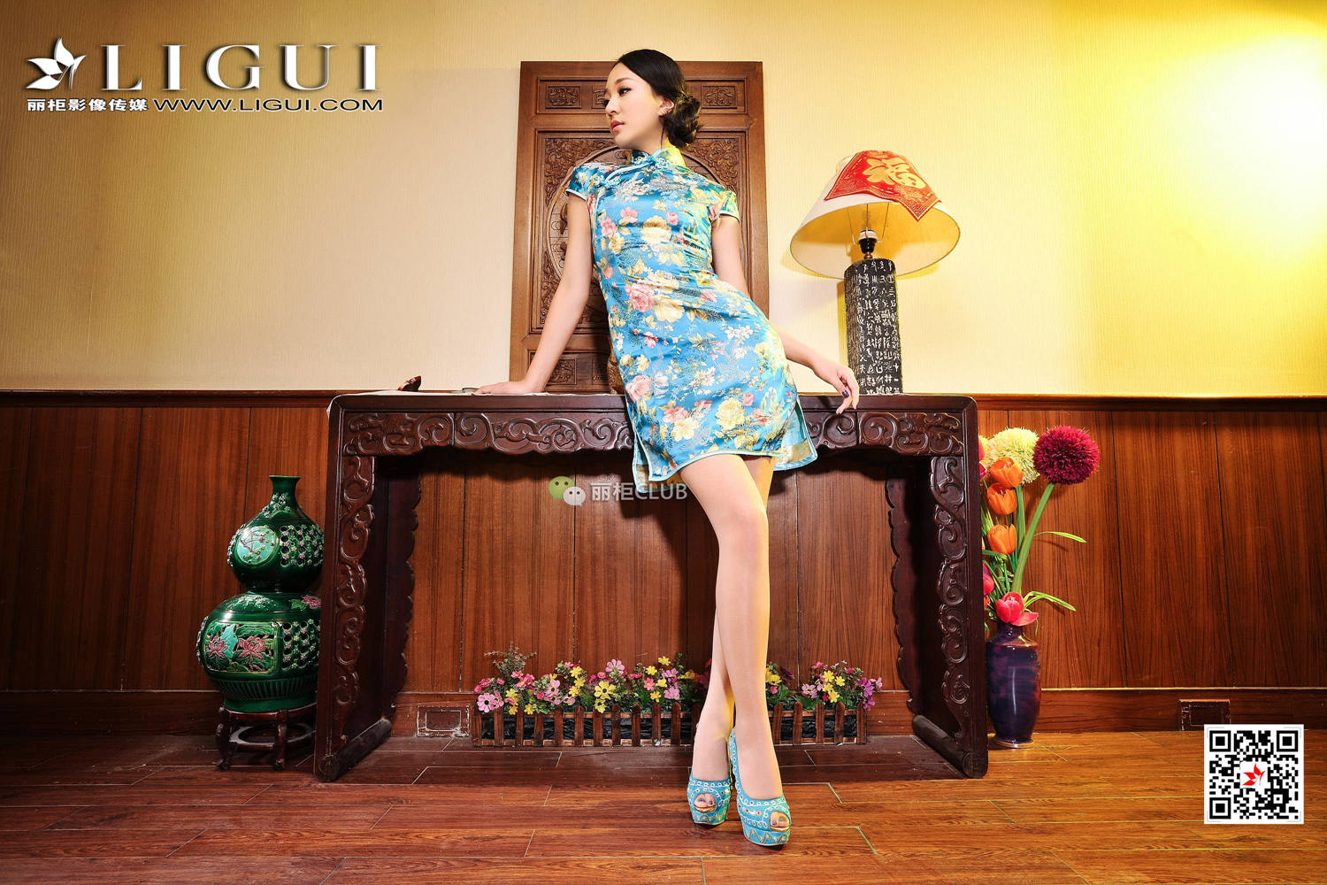 [Ligui丽柜] 2018.08.07 网络丽人 Model Amily