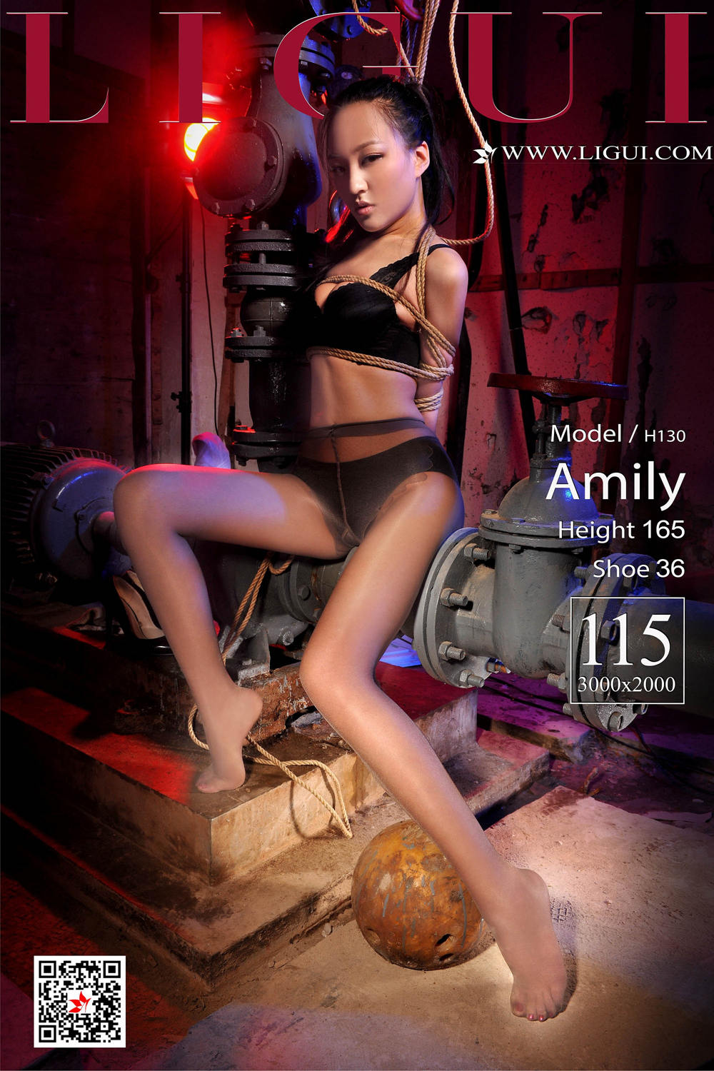 [Ligui丽柜] 2019.03.10 网络丽人 Model Amily