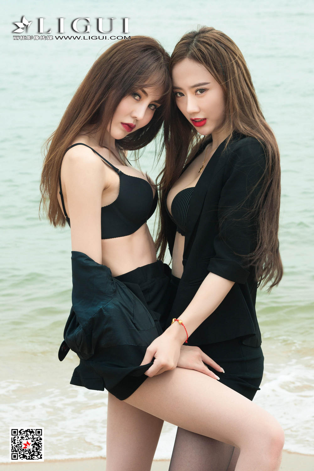 [Ligui丽柜] 2019.08.02 网络丽人 Model 然然&凉儿