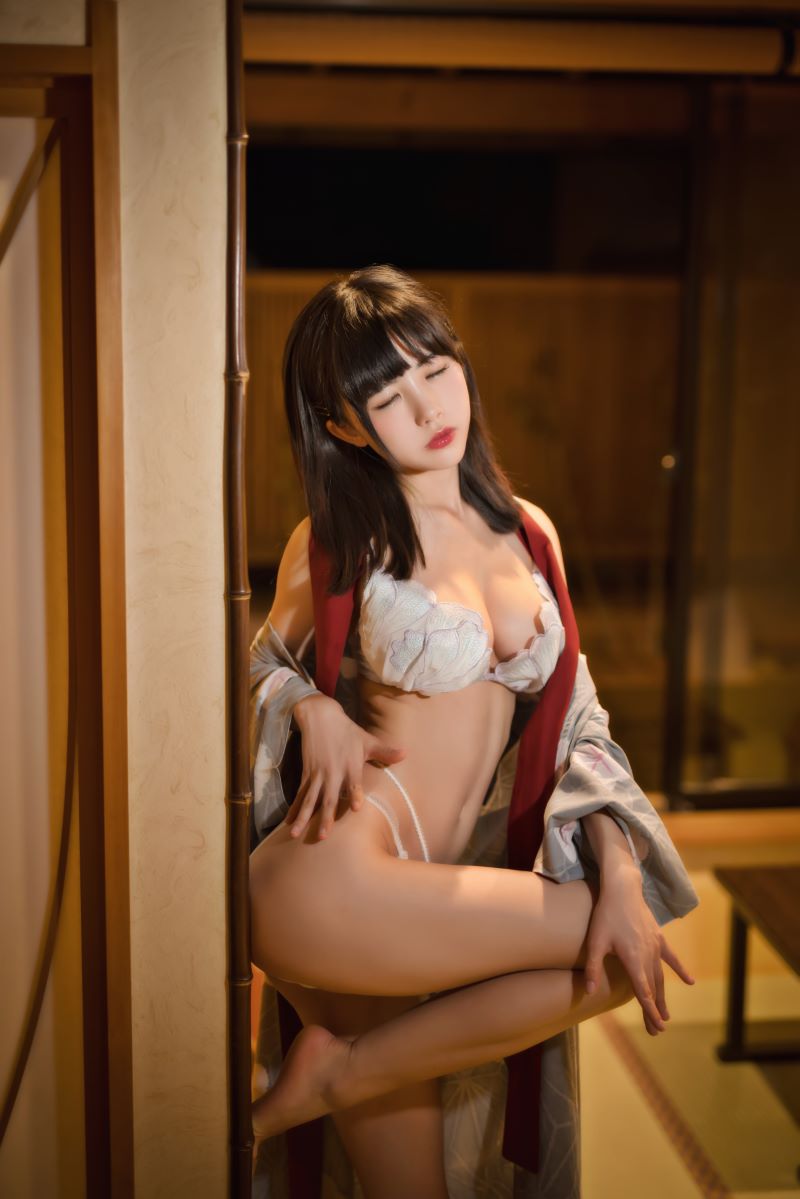 水淼aqua 浴衣