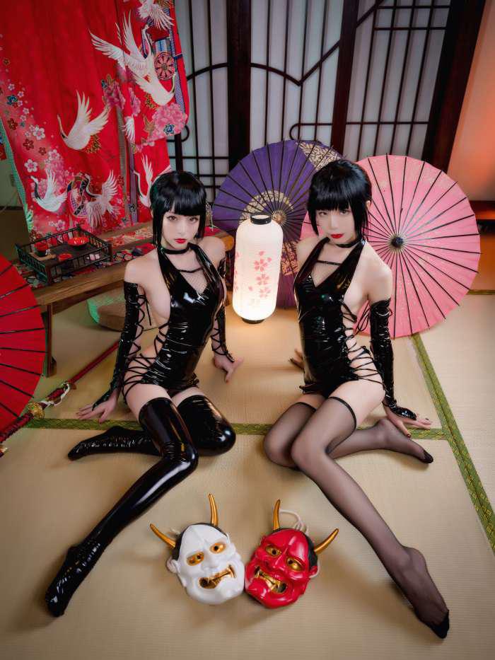 水淼aqua&清水 忍者双人