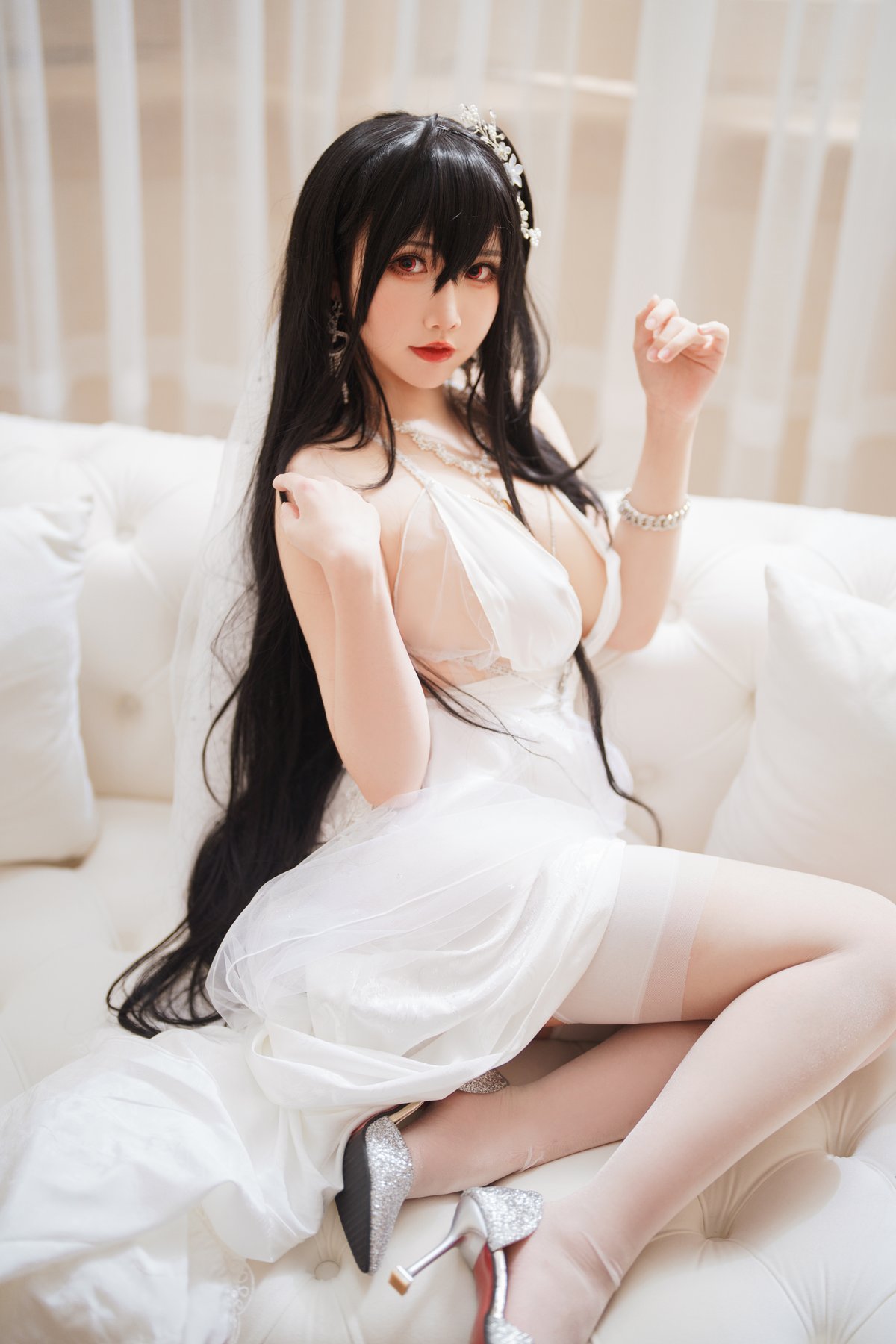 面饼仙儿 碧蓝航线 大凤 婚纱