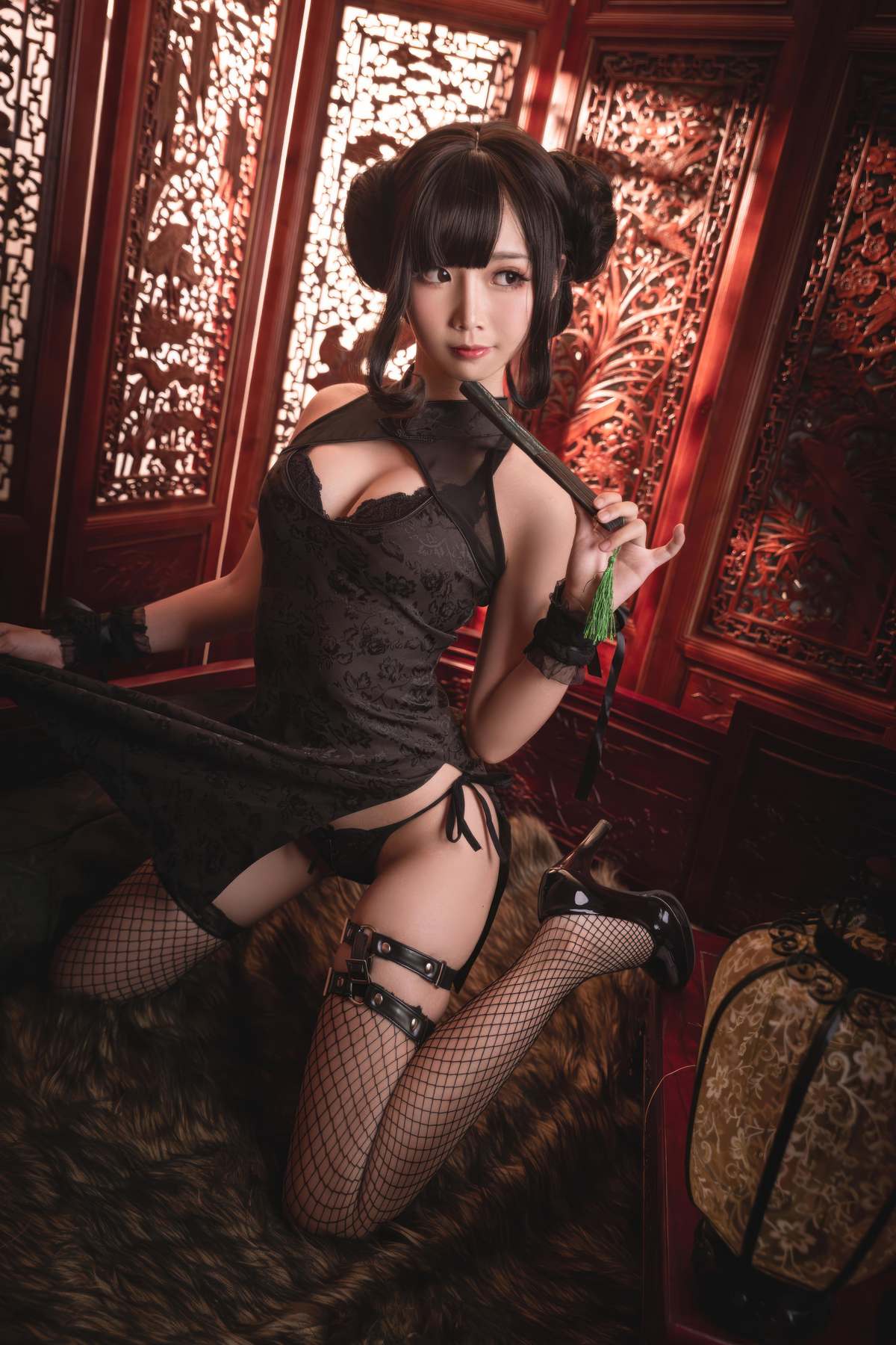 面饼仙儿 魔女旗袍