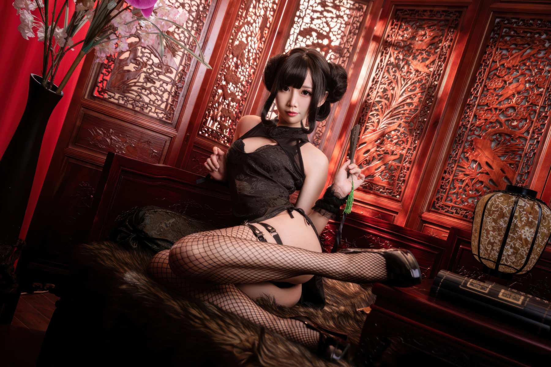 面饼仙儿 魔女旗袍