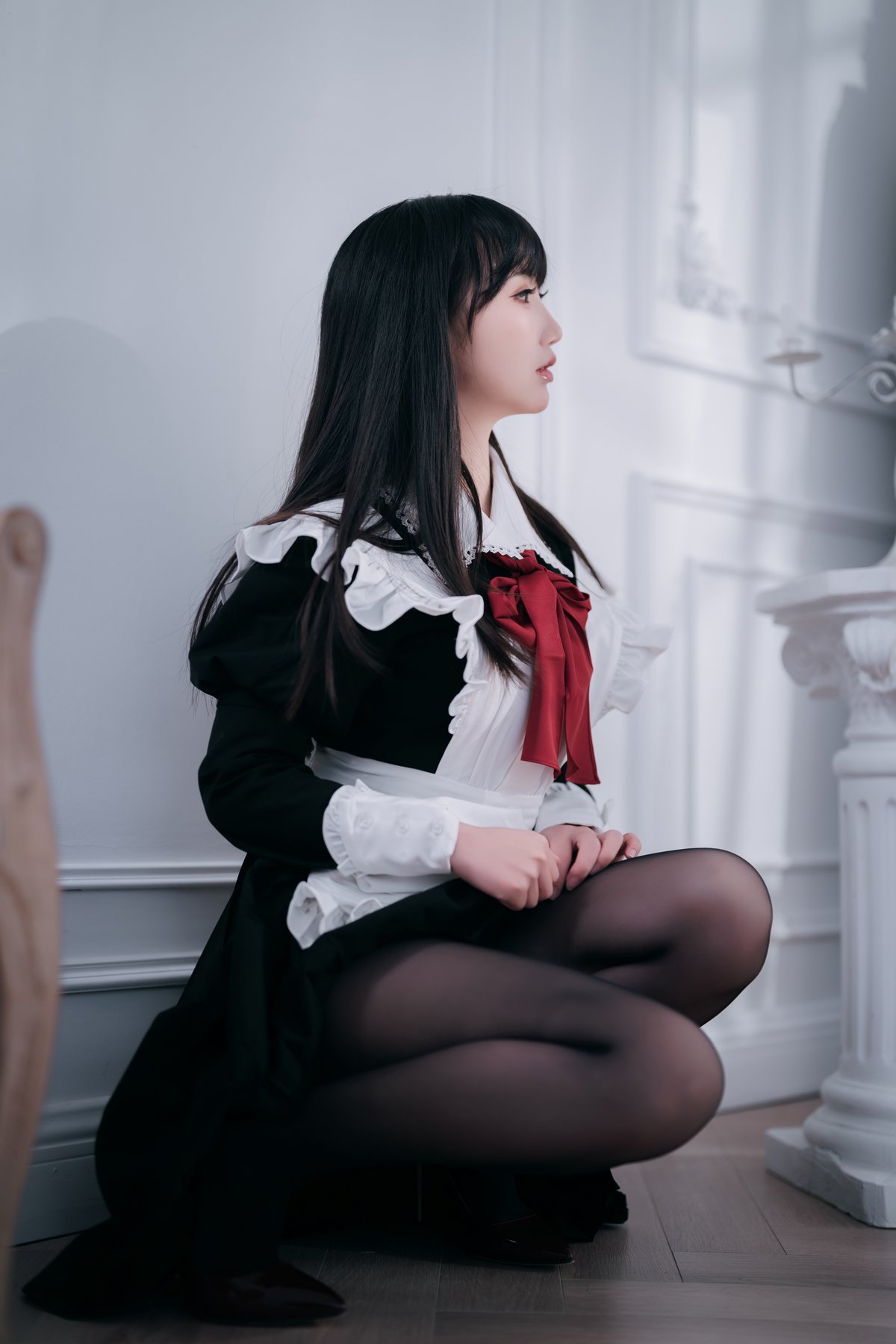 面饼仙儿 红高跟女仆
