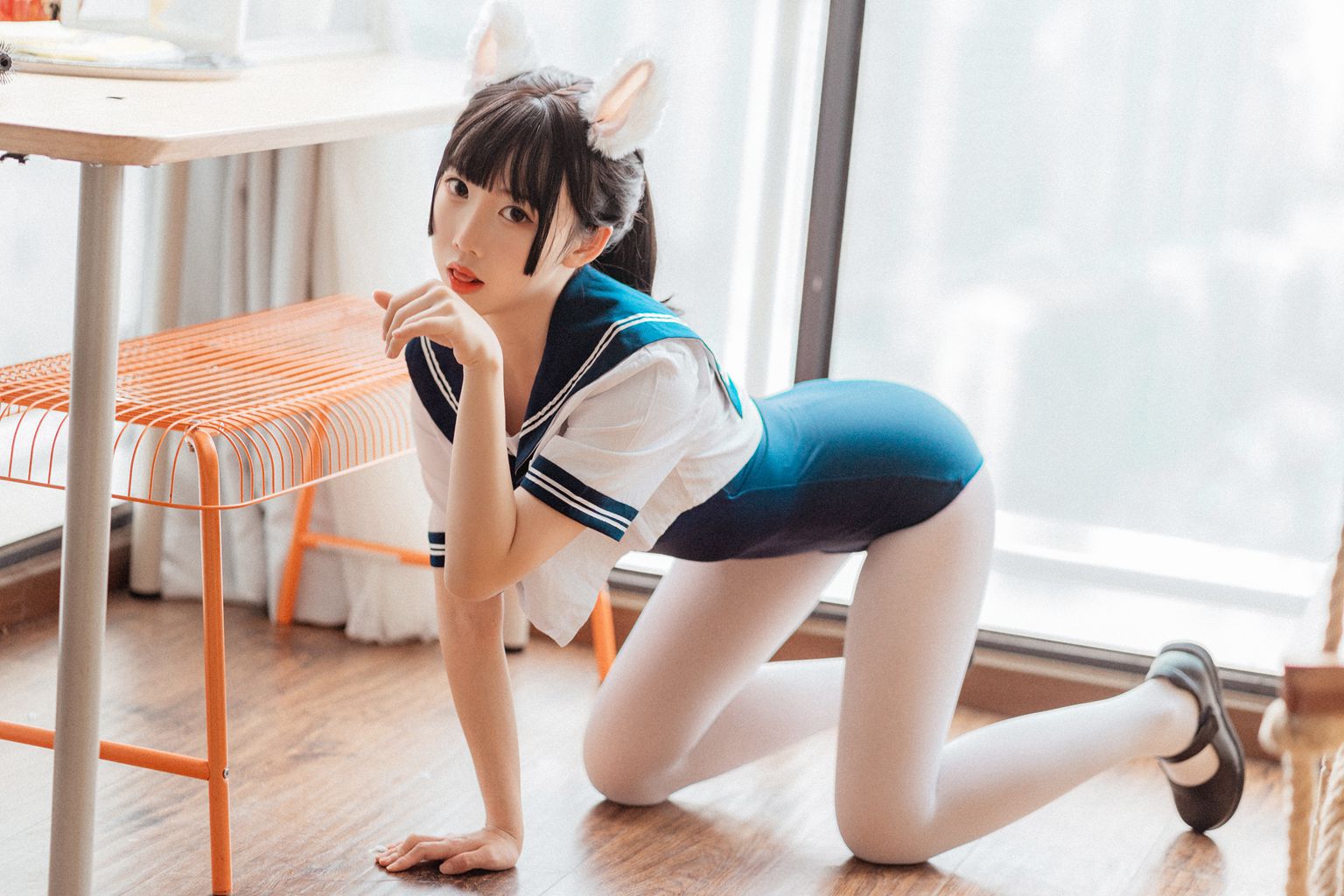 面饼仙儿 水手服 死库水