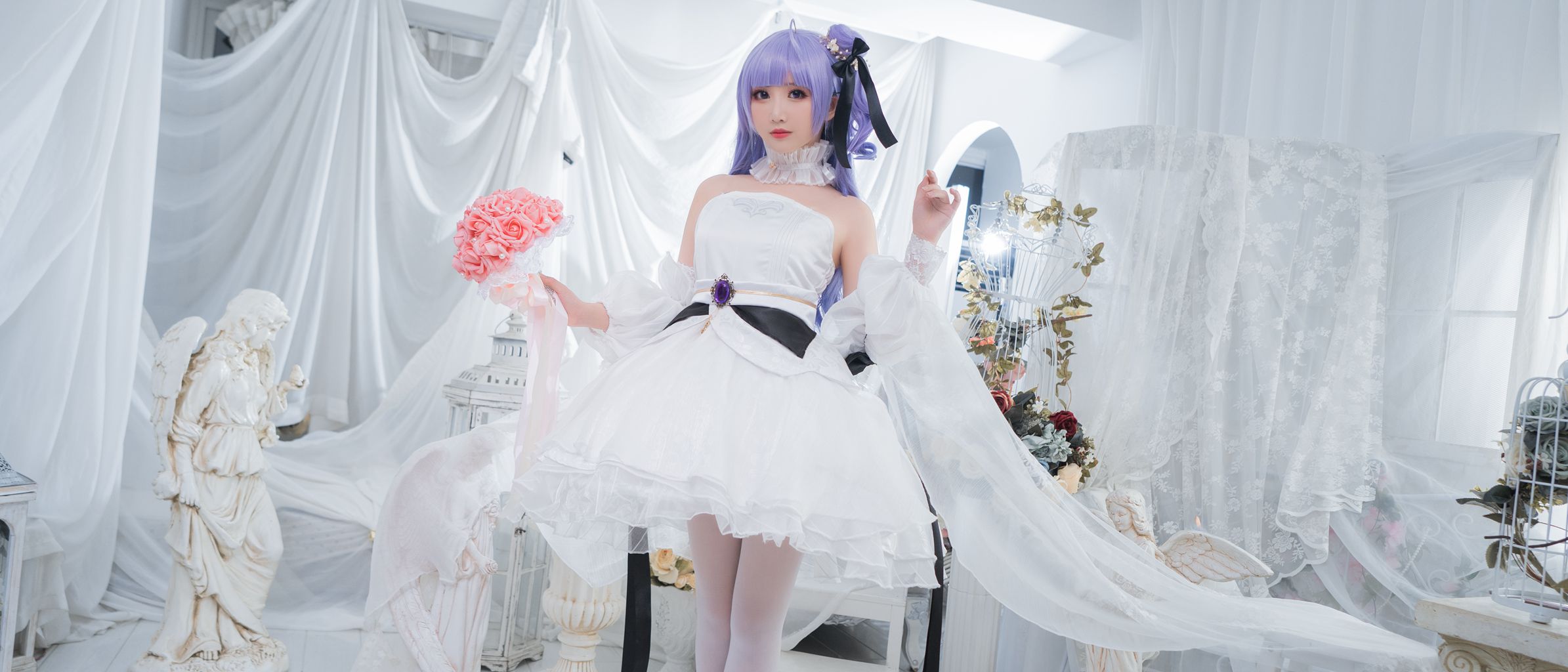 面饼仙儿 独角兽婚纱