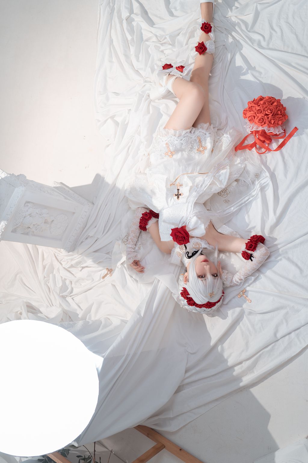 面饼仙儿 德丽莎婚纱