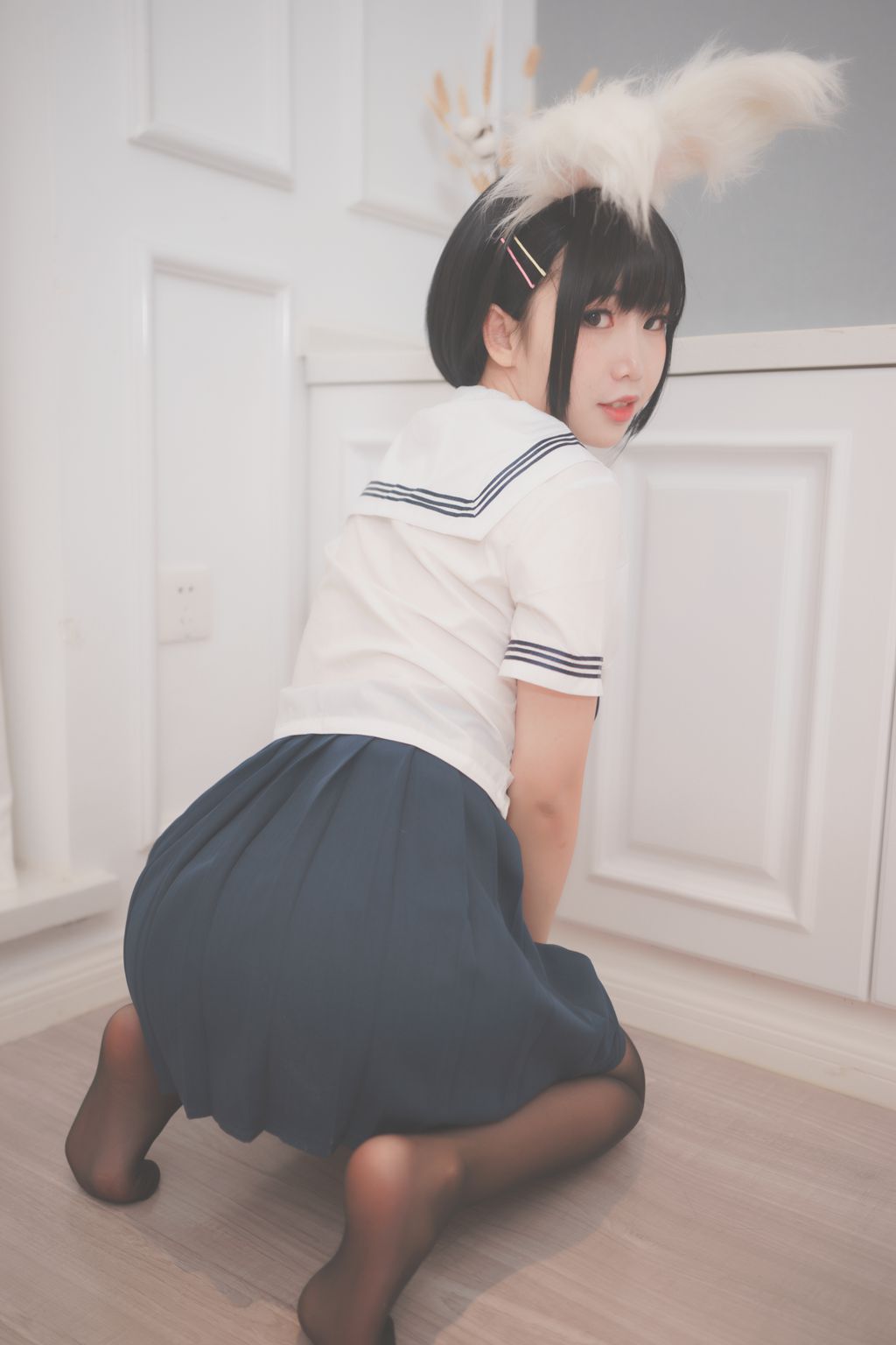 面饼仙儿 面饼兔耳jk