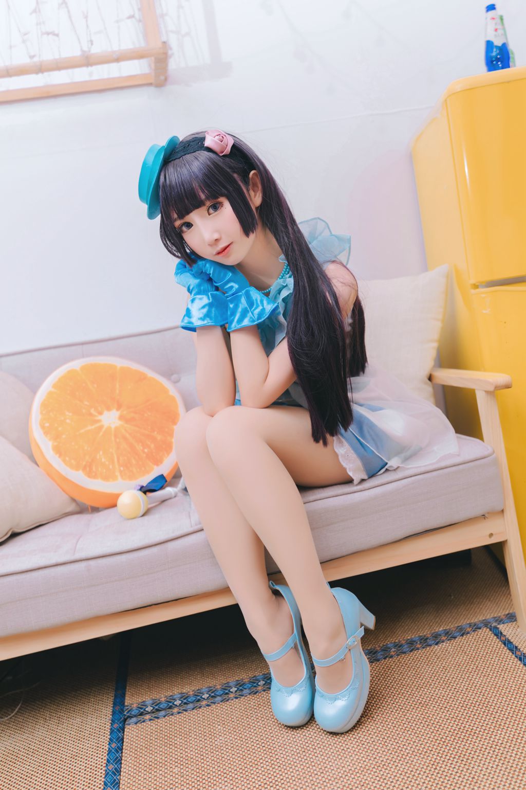 面饼仙儿 打歌服黑猫