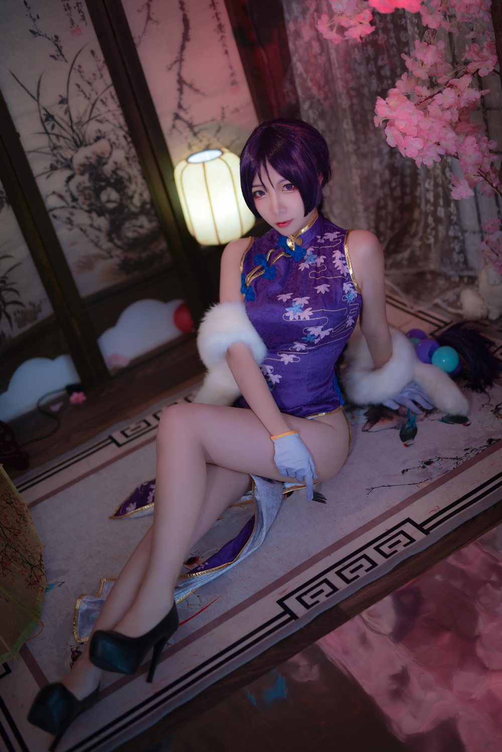 二佐Nisa Fate奶光旗袍