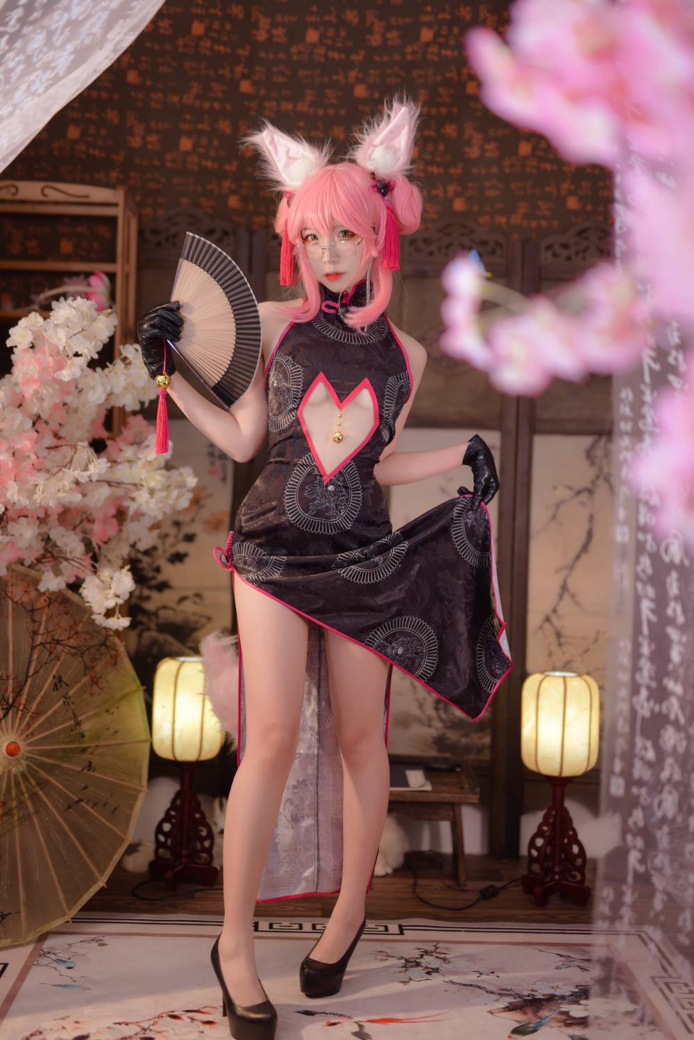 二佐Nisa Fate旗袍狐