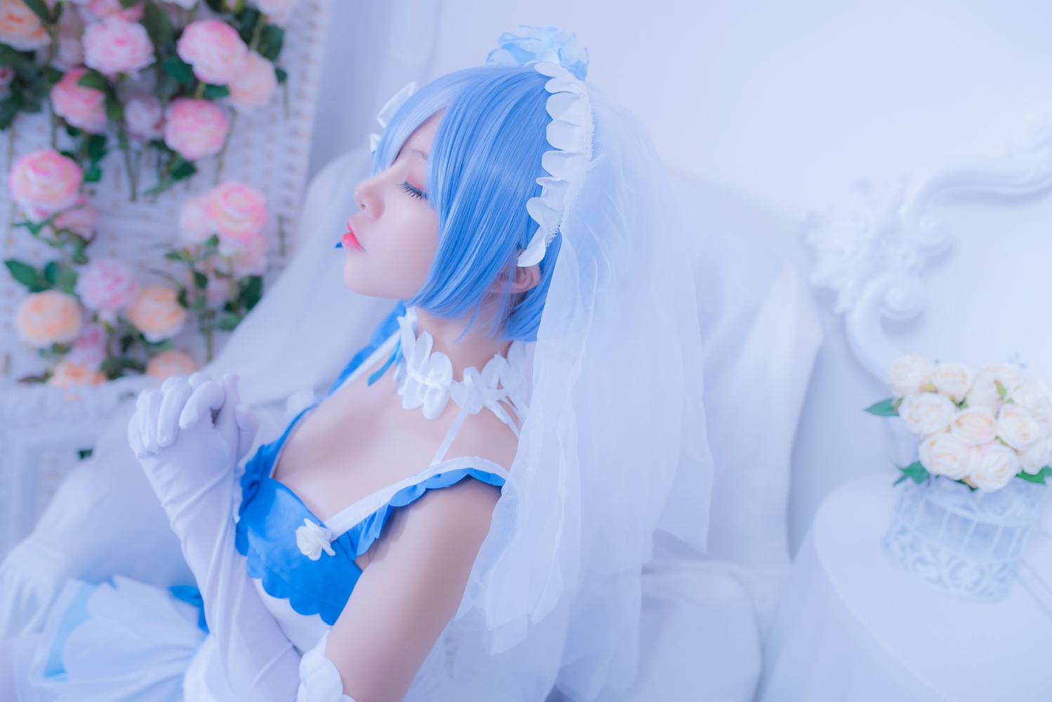 二佐Nisa 雷姆花嫁