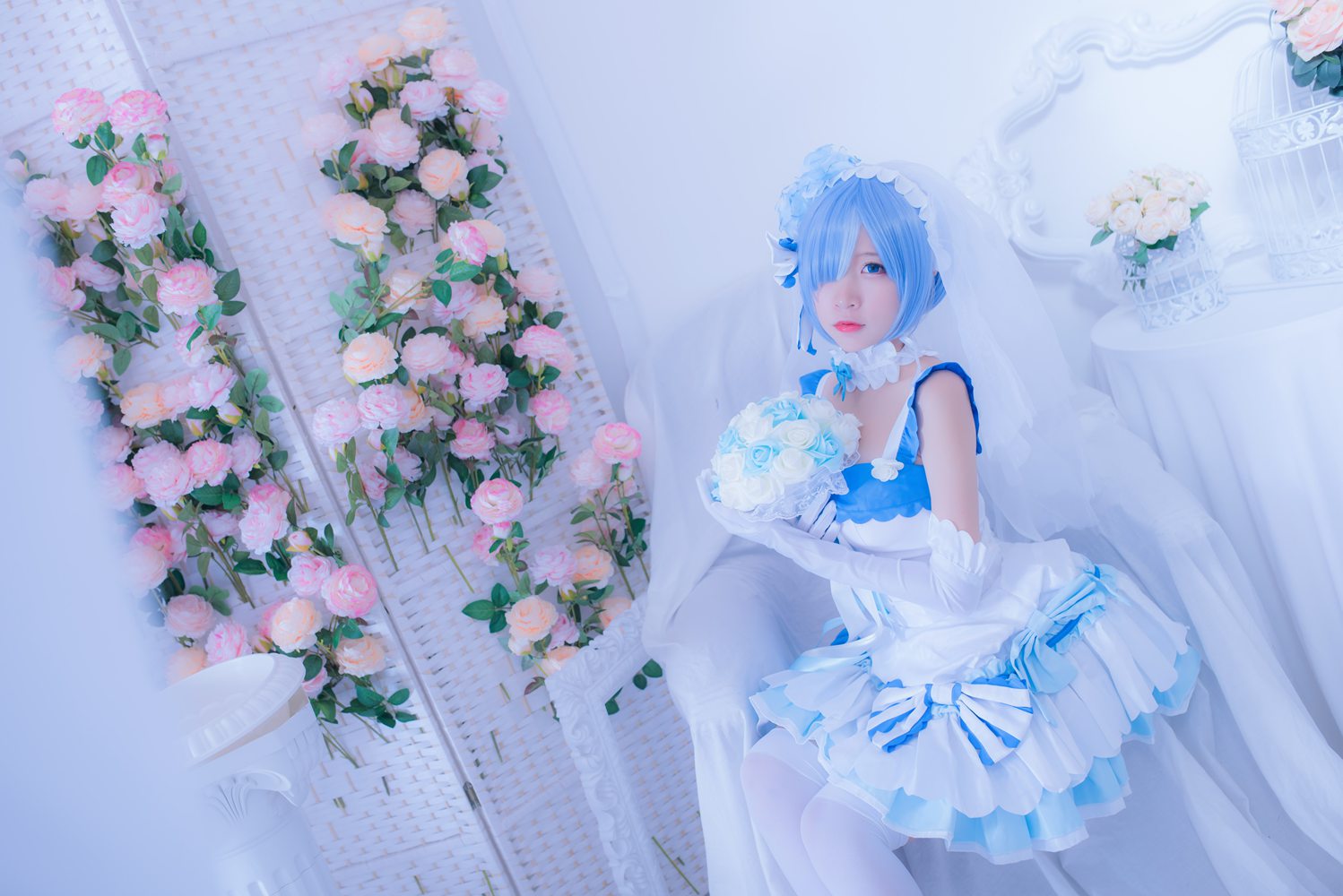 二佐Nisa 雷姆花嫁