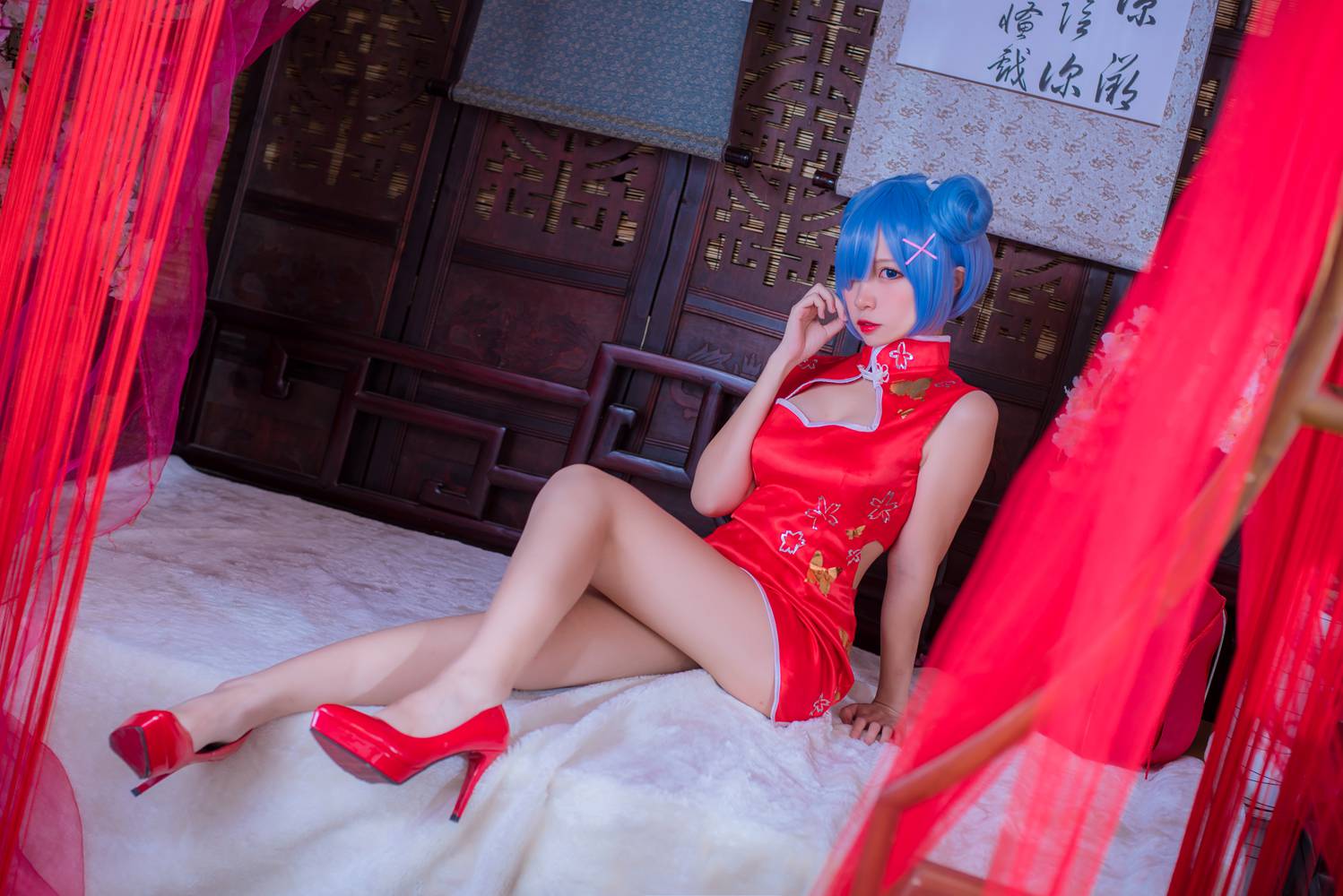二佐Nisa 蕾姆旗袍