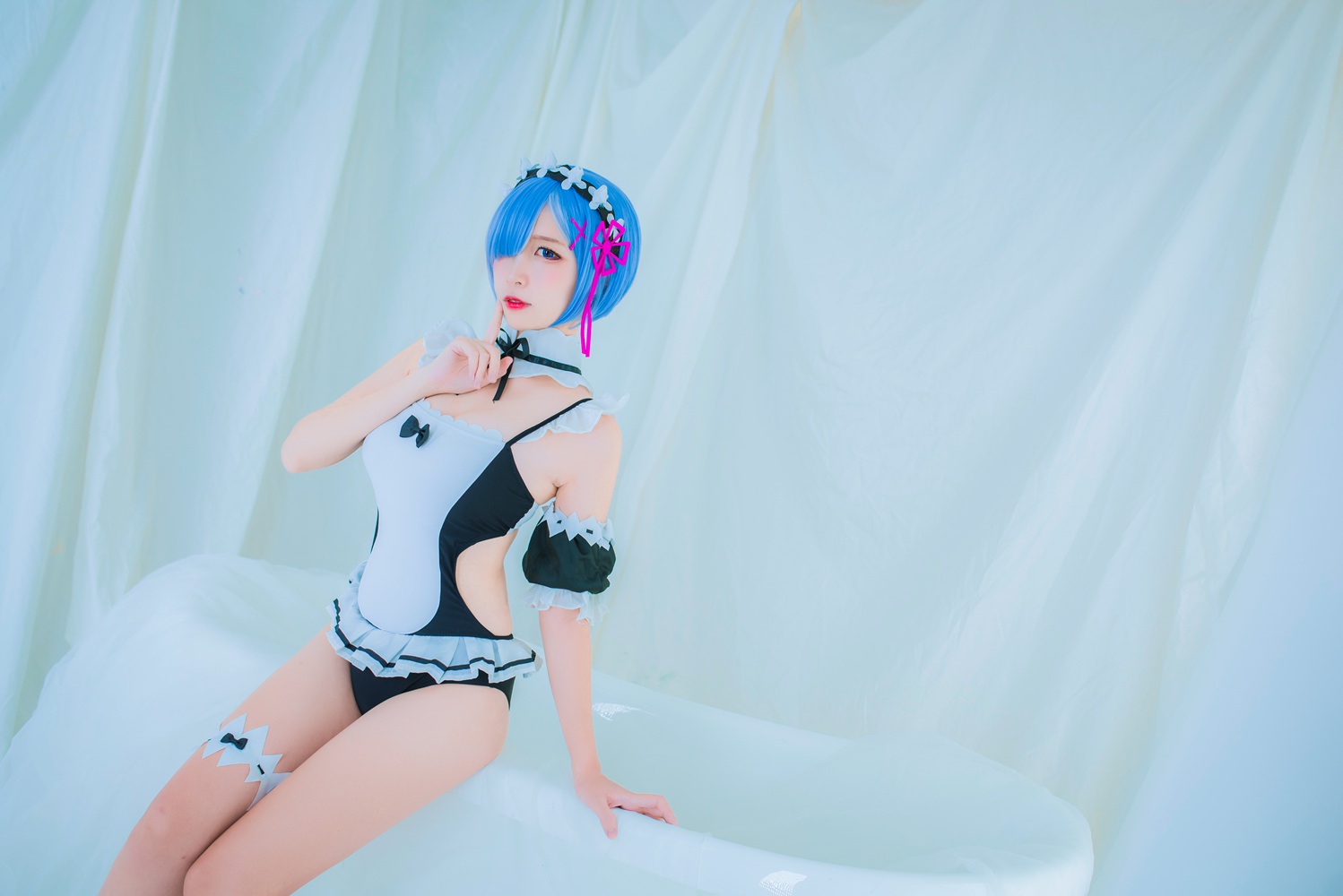 二佐Nisa 蕾姆泳装