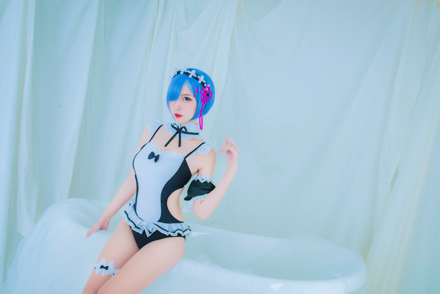 二佐Nisa 蕾姆泳装