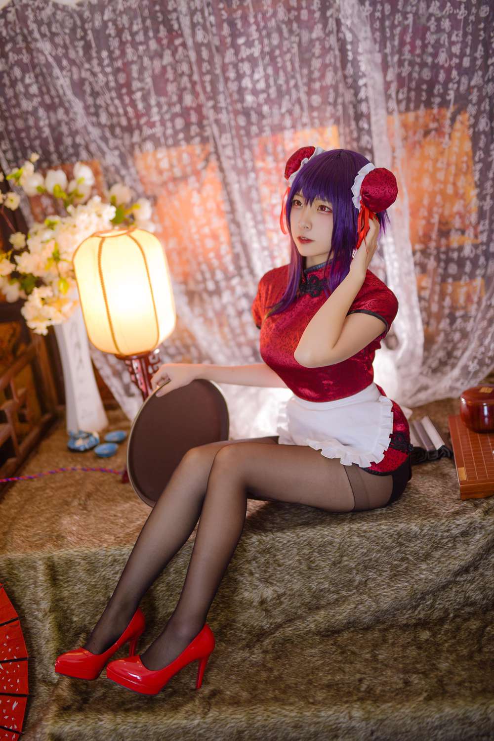 二佐Nisa 女主学姐旗袍