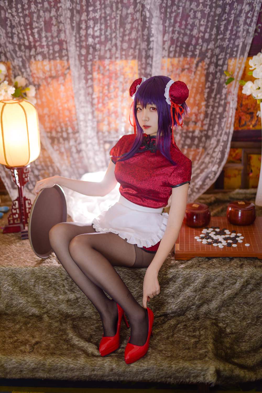 二佐Nisa 女主学姐旗袍