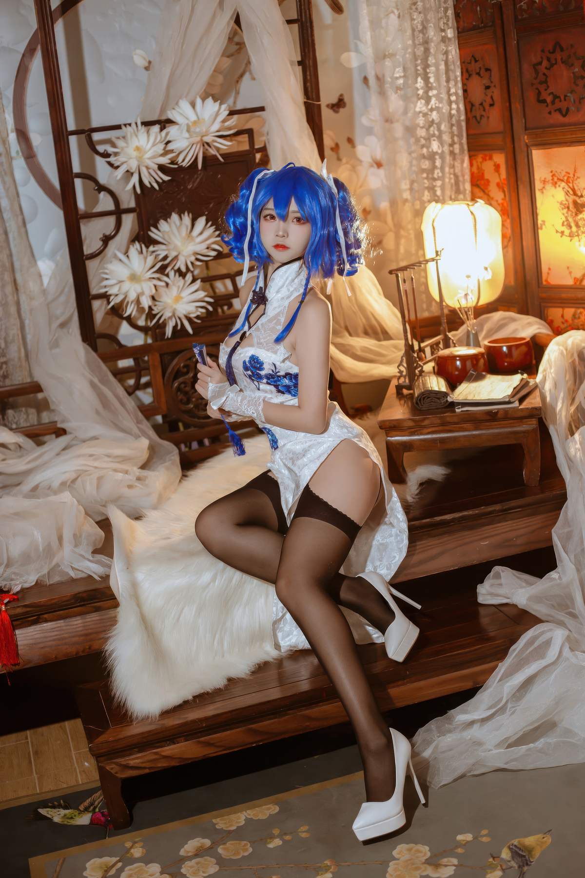 二佐Nisa 碧蓝航线 圣路易斯旗袍