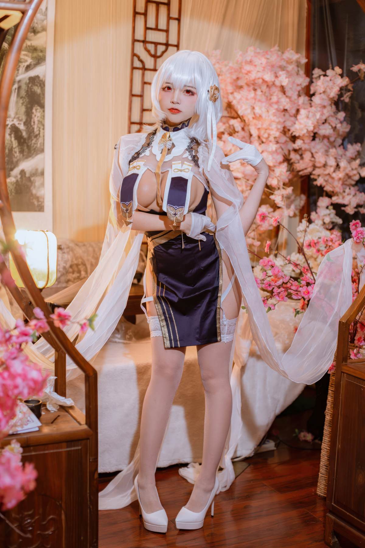 二佐Nisa 碧蓝航线 天狼星旗袍