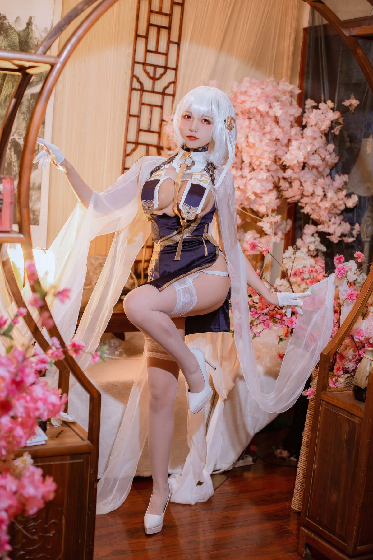 二佐Nisa 碧蓝航线 天狼星旗袍